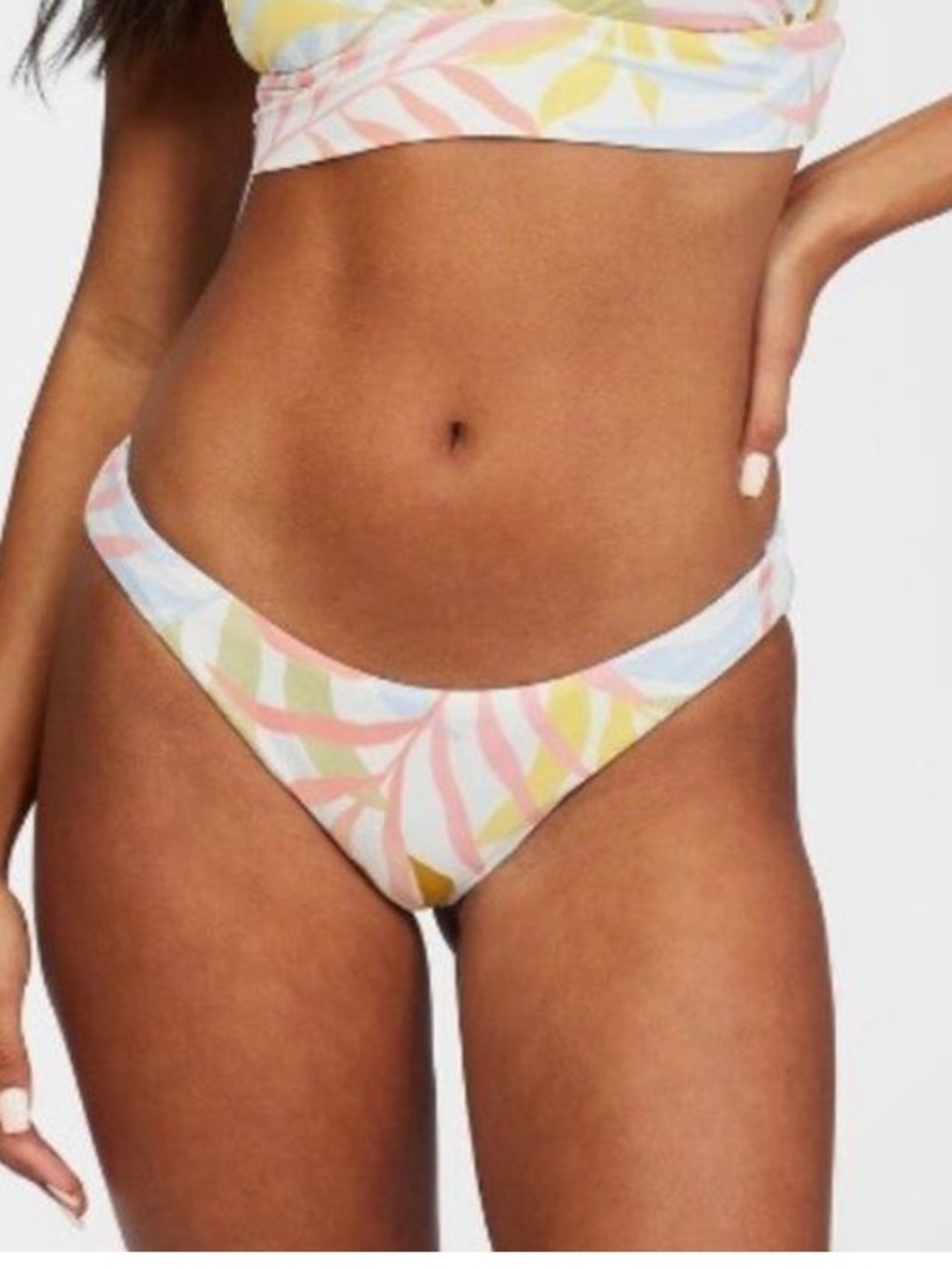 Billabong Tropic Jungle Lowrider Reversible Bikini Bottoms nwt small